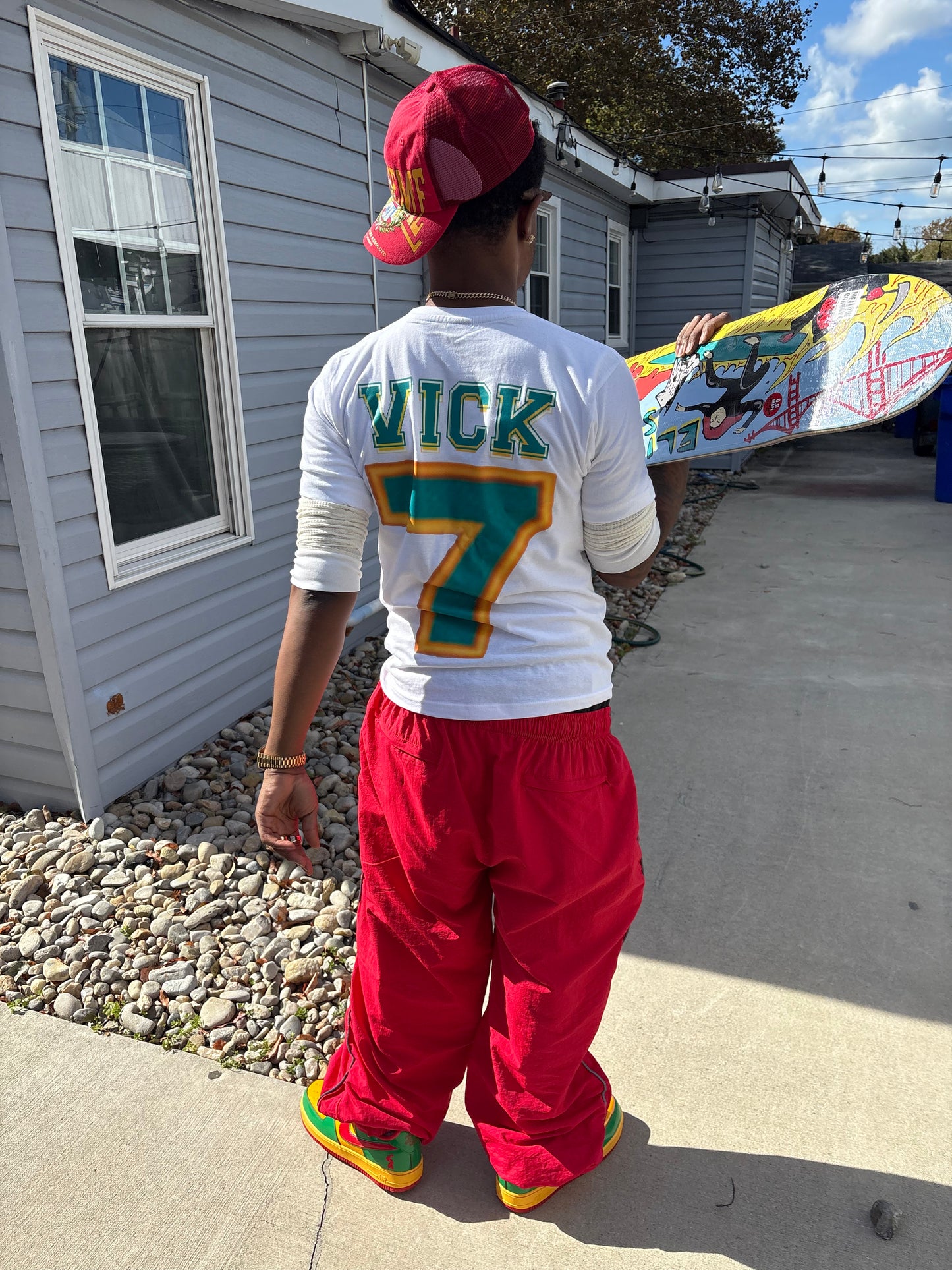 PF Micheal Vick tee with thermal