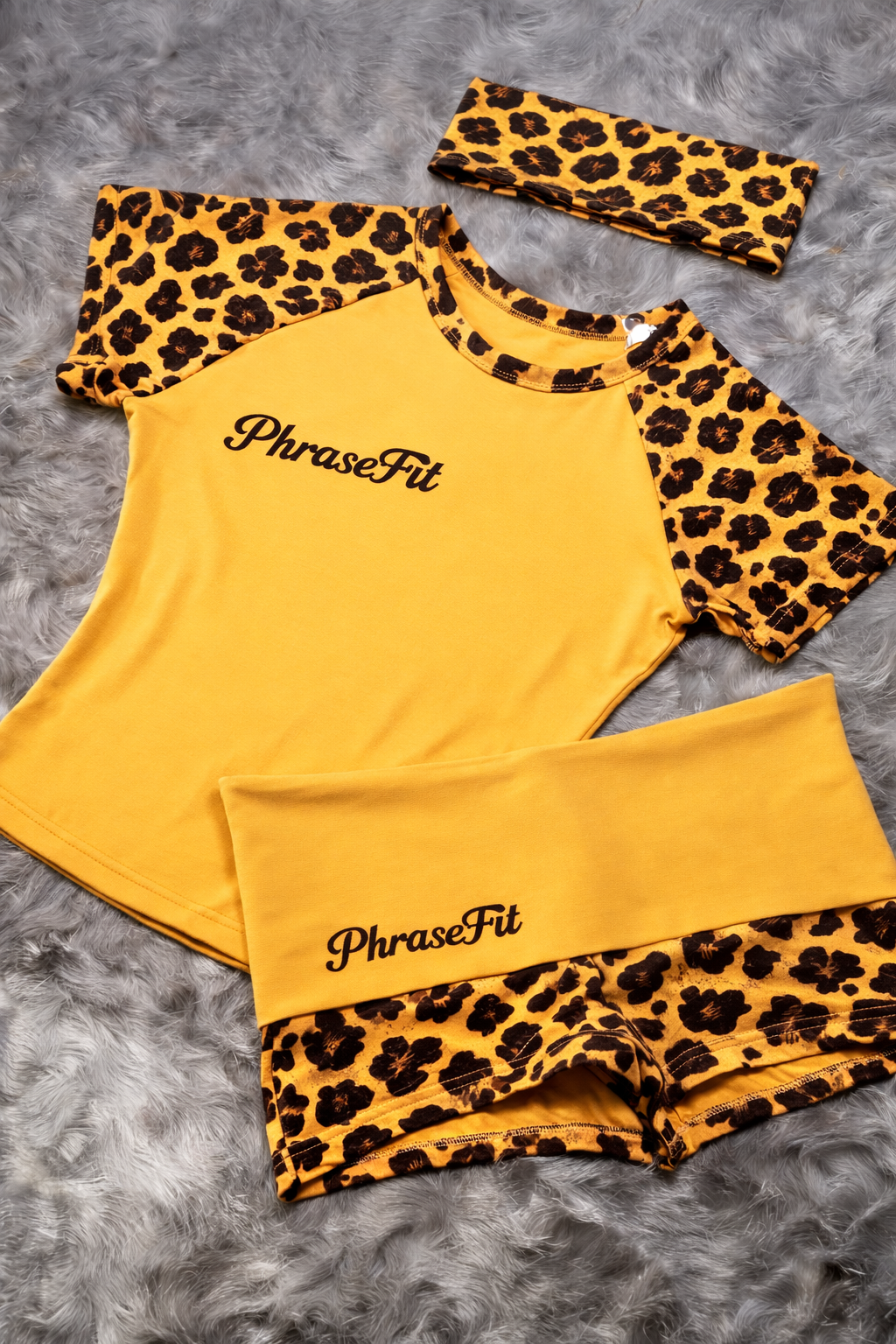 Leopard print 3 piece set pre -drop