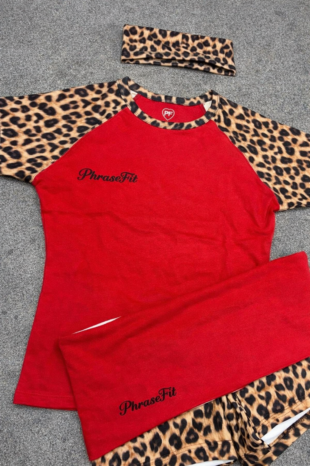 Leopard print 3 piece set pre -drop