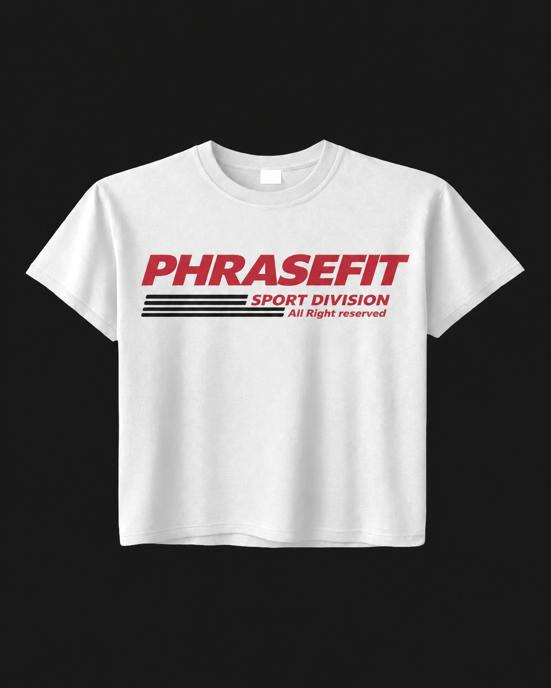 PhraseFit "sport division" tee