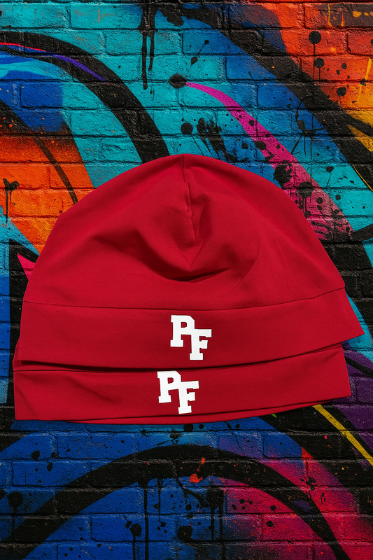 Red PF Skull Cap