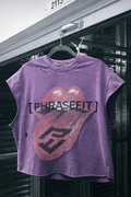 Sleeveless vintage PhraseFit tee
