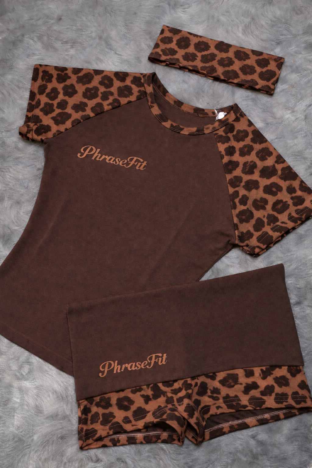 Leopard print 3 piece set pre -drop